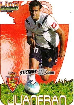 Sticker Juanfran - Crystal Cards 2006-2007 n. 184 - Mundicromo