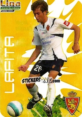 Sticker Lafita - Crystal Cards 2006-2007 n. 189 - Mundicromo