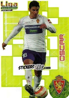 Sticker Oscar - Crystal Cards 2006-2007 - Mundicromo