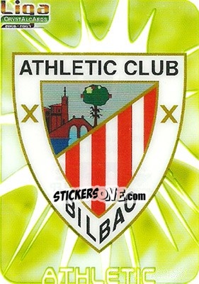 Sticker Escudo - Crystal Cards 2006-2007 - Mundicromo