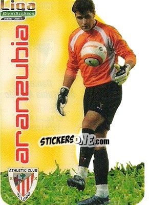 Sticker Aranzubia - Crystal Cards 2006-2007 n. 201 - Mundicromo