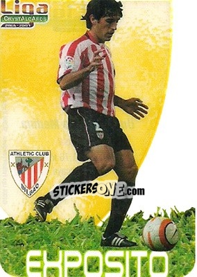 Sticker Exposito - Crystal Cards 2006-2007 - Mundicromo