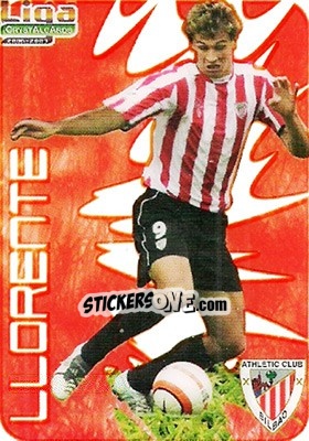 Sticker Fernando Llorente - Crystal Cards 2006-2007 n. 216 - Mundicromo