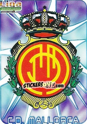 Sticker Escudo - Crystal Cards 2006-2007 n. 217 - Mundicromo