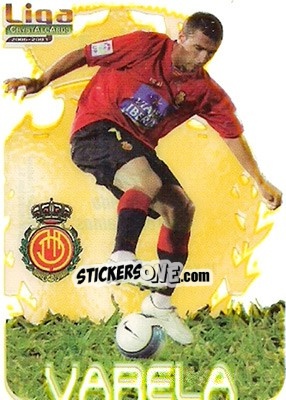 Sticker Varela - Crystal Cards 2006-2007 n. 220 - Mundicromo