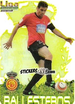 Cromo Ballesteros - Crystal Cards 2006-2007 n. 222 - Mundicromo