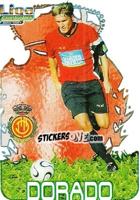 Sticker Dorado - Crystal Cards 2006-2007 n. 227 - Mundicromo