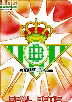 Sticker Escudo - Crystal Cards 2006-2007 n. 235 - Mundicromo
