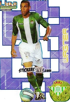 Sticker Wagner - Crystal Cards 2006-2007 n. 241 - Mundicromo