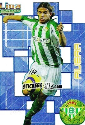 Sticker Rivera - Crystal Cards 2006-2007 n. 245 - Mundicromo