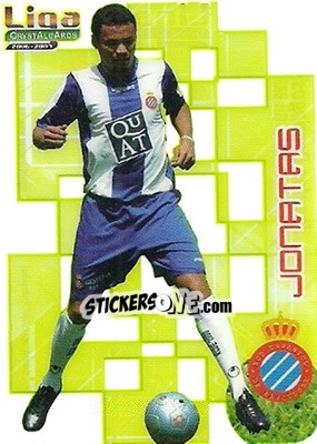 Sticker Jonatas - Crystal Cards 2006-2007 - Mundicromo