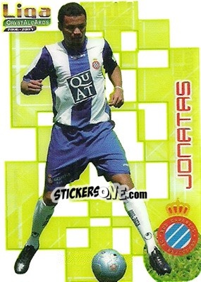 Sticker Jonatas - Crystal Cards 2006-2007 n. 261 - Mundicromo