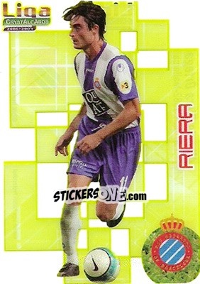 Cromo Riera - Crystal Cards 2006-2007 - Mundicromo