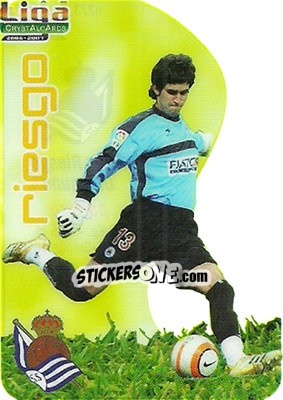 Sticker Riesgo - Crystal Cards 2006-2007 - Mundicromo