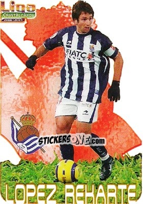 Sticker Lopez Rekarte - Crystal Cards 2006-2007 - Mundicromo