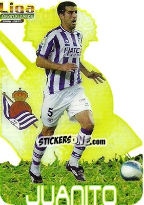 Sticker Juanito - Crystal Cards 2006-2007 - Mundicromo