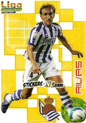 Sticker Rivas - Crystal Cards 2006-2007 - Mundicromo