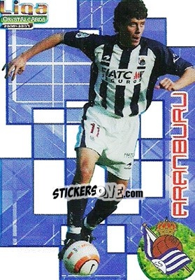 Sticker Aranburu - Crystal Cards 2006-2007 - Mundicromo