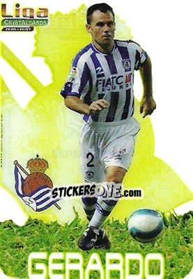 Sticker Gerardo - Crystal Cards 2006-2007 - Mundicromo