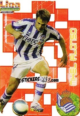 Cromo Mikel Alonso - Crystal Cards 2006-2007 n. 282 - Mundicromo