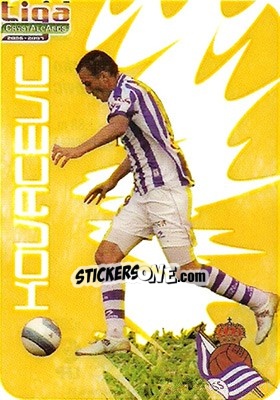 Sticker Kovacevic - Crystal Cards 2006-2007 - Mundicromo