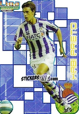 Sticker X. Prieto - Crystal Cards 2006-2007 - Mundicromo