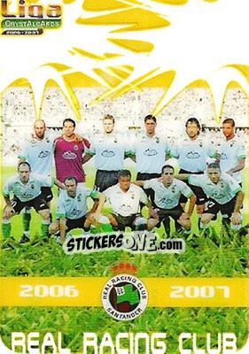 Sticker Alineacion - Crystal Cards 2006-2007 - Mundicromo