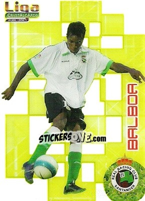 Sticker Balboa - Crystal Cards 2006-2007 n. 292 - Mundicromo