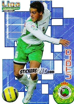 Sticker Vitolo - Crystal Cards 2006-2007 - Mundicromo