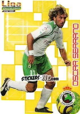 Sticker O. Serrano - Crystal Cards 2006-2007 - Mundicromo