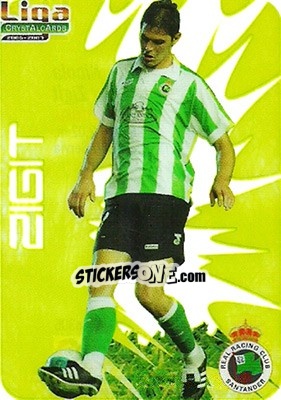 Sticker Zigic - Crystal Cards 2006-2007 n. 305 - Mundicromo
