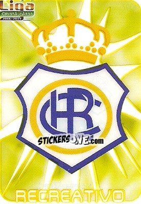 Sticker Escudo - Crystal Cards 2006-2007 n. 307 - Mundicromo