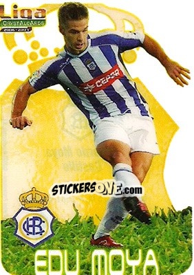 Sticker Edu Moya - Crystal Cards 2006-2007 - Mundicromo