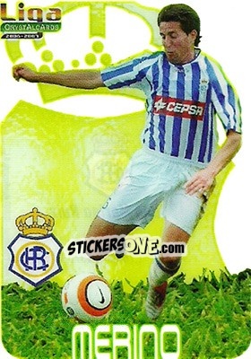 Sticker Merino - Crystal Cards 2006-2007 n. 313 - Mundicromo