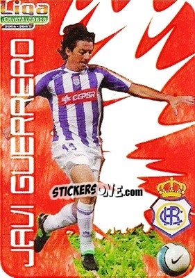 Sticker J. Guerrero - Crystal Cards 2006-2007 - Mundicromo