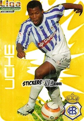 Cromo Uche - Crystal Cards 2006-2007 - Mundicromo