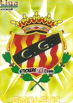 Sticker Escudo - Crystal Cards 2006-2007 n. 325 - Mundicromo