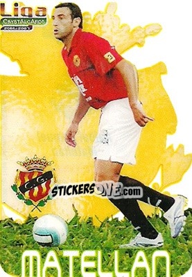 Sticker Matellan - Crystal Cards 2006-2007 n. 329 - Mundicromo