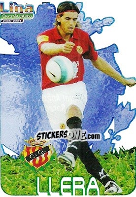 Sticker Llera - Crystal Cards 2006-2007 n. 330 - Mundicromo