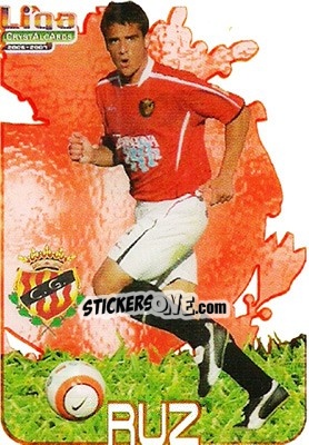 Cromo Ruz - Crystal Cards 2006-2007 n. 332 - Mundicromo
