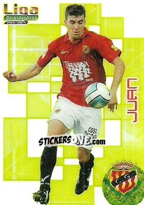Sticker Juan - Crystal Cards 2006-2007 - Mundicromo