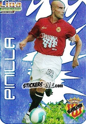 Sticker Pinilla - Crystal Cards 2006-2007 - Mundicromo