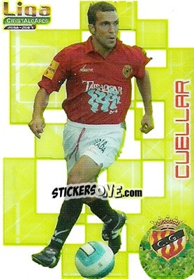 Sticker Cuellar - Crystal Cards 2006-2007 n. 339 - Mundicromo