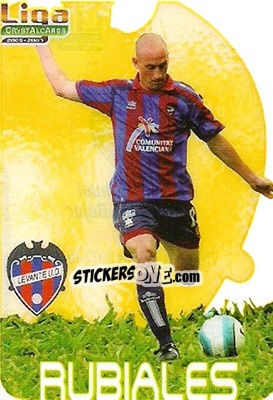 Cromo Rubiales - Crystal Cards 2006-2007 n. 349 - Mundicromo