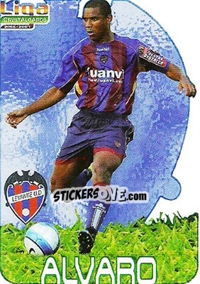 Sticker Alvaro - Crystal Cards 2006-2007 - Mundicromo