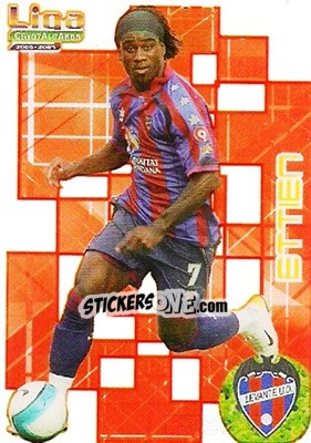 Sticker Ettien - Crystal Cards 2006-2007 n. 356 - Mundicromo