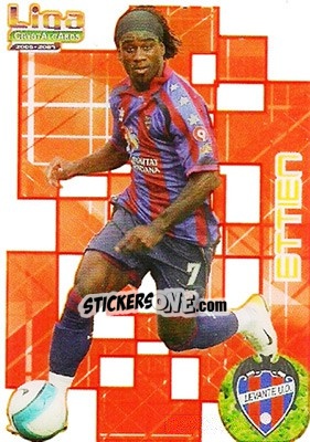 Sticker Ettien - Crystal Cards 2006-2007 - Mundicromo