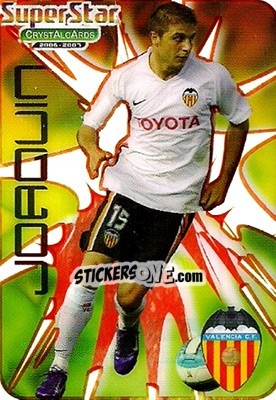 Sticker Joaquin - Crystal Cards 2006-2007 - Mundicromo