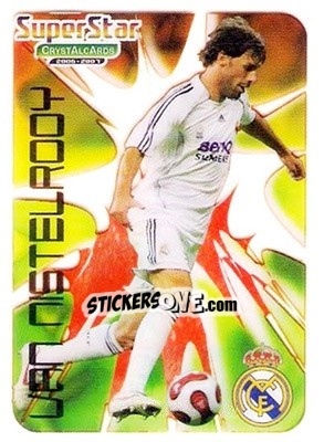 Sticker Nistelrooy - Crystal Cards 2006-2007 n. 391 - Mundicromo