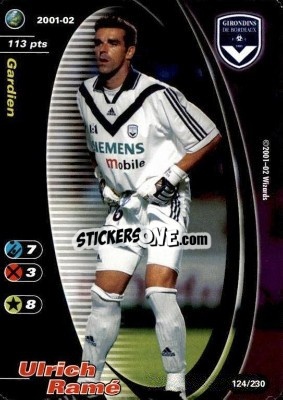 Cromo Ulrich Rame - Football Champions France 2001-2002 - Wizards of The Coast